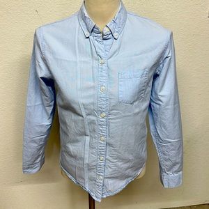 Universal Thread Classic Long-sleeve Button Down (Blue)